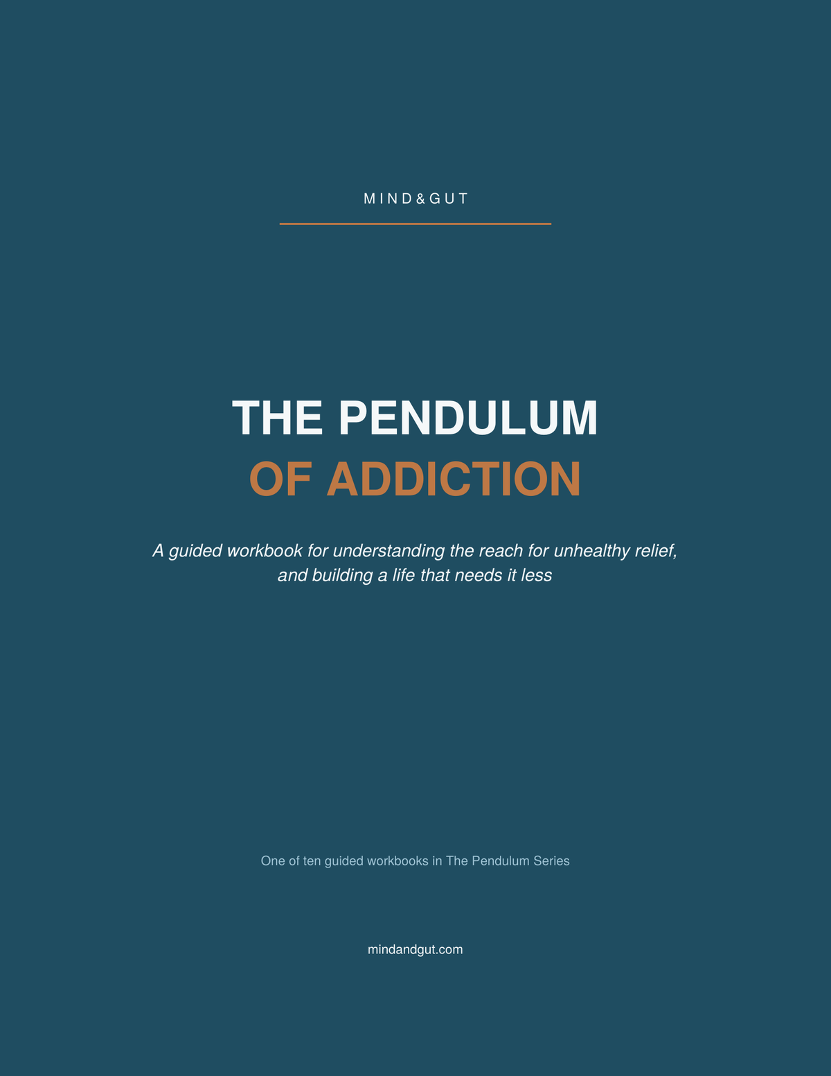 The Pendulum of Addiction Workbook