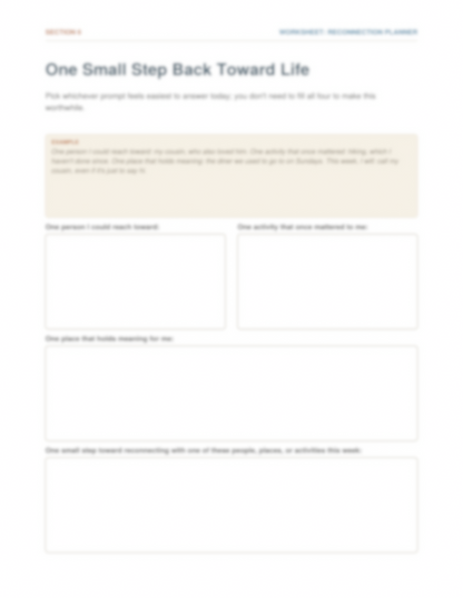 The Pendulum of Grief Workbook