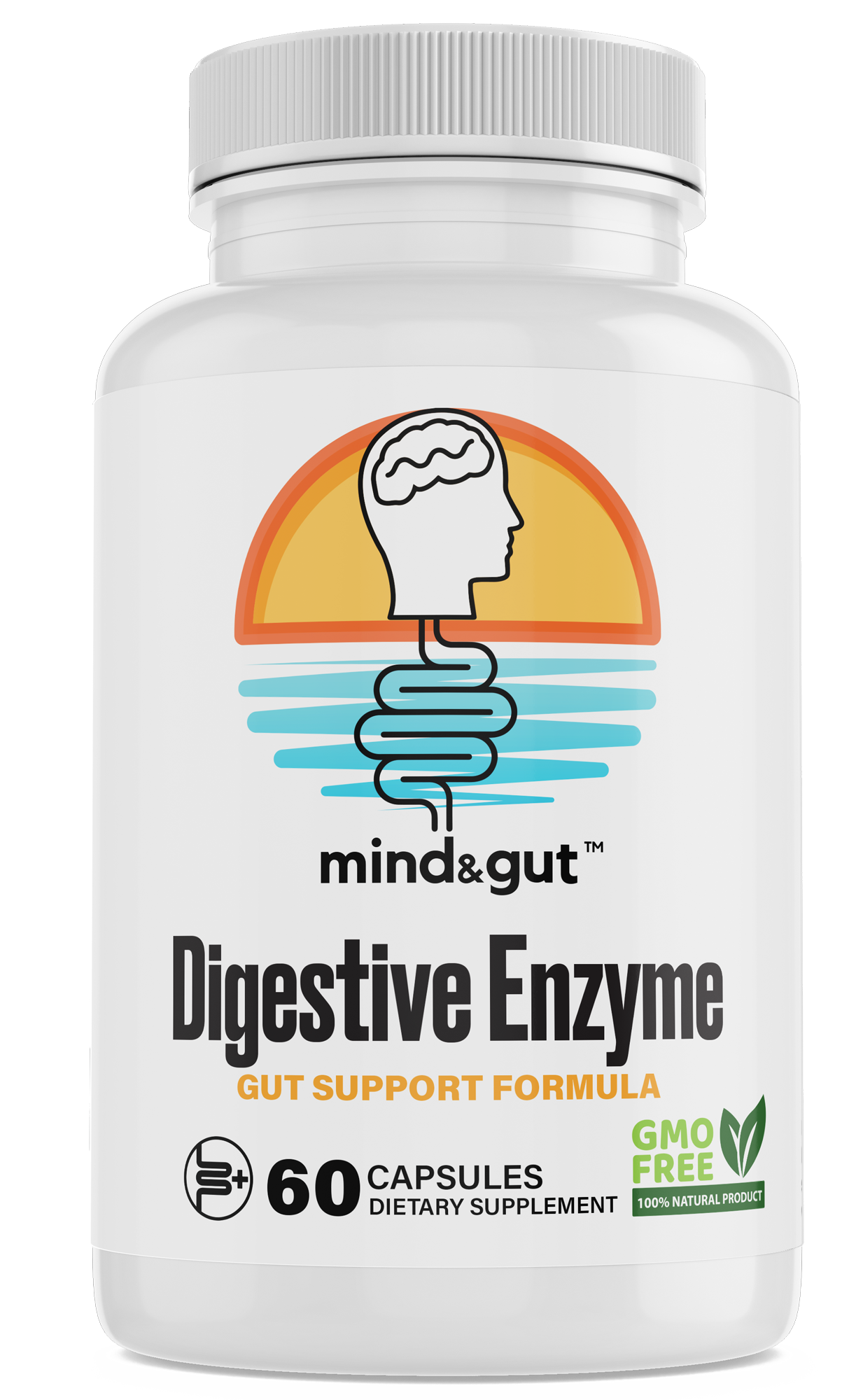 Premium Digestive Enzyme Supplement for gut support and healthy digestion.