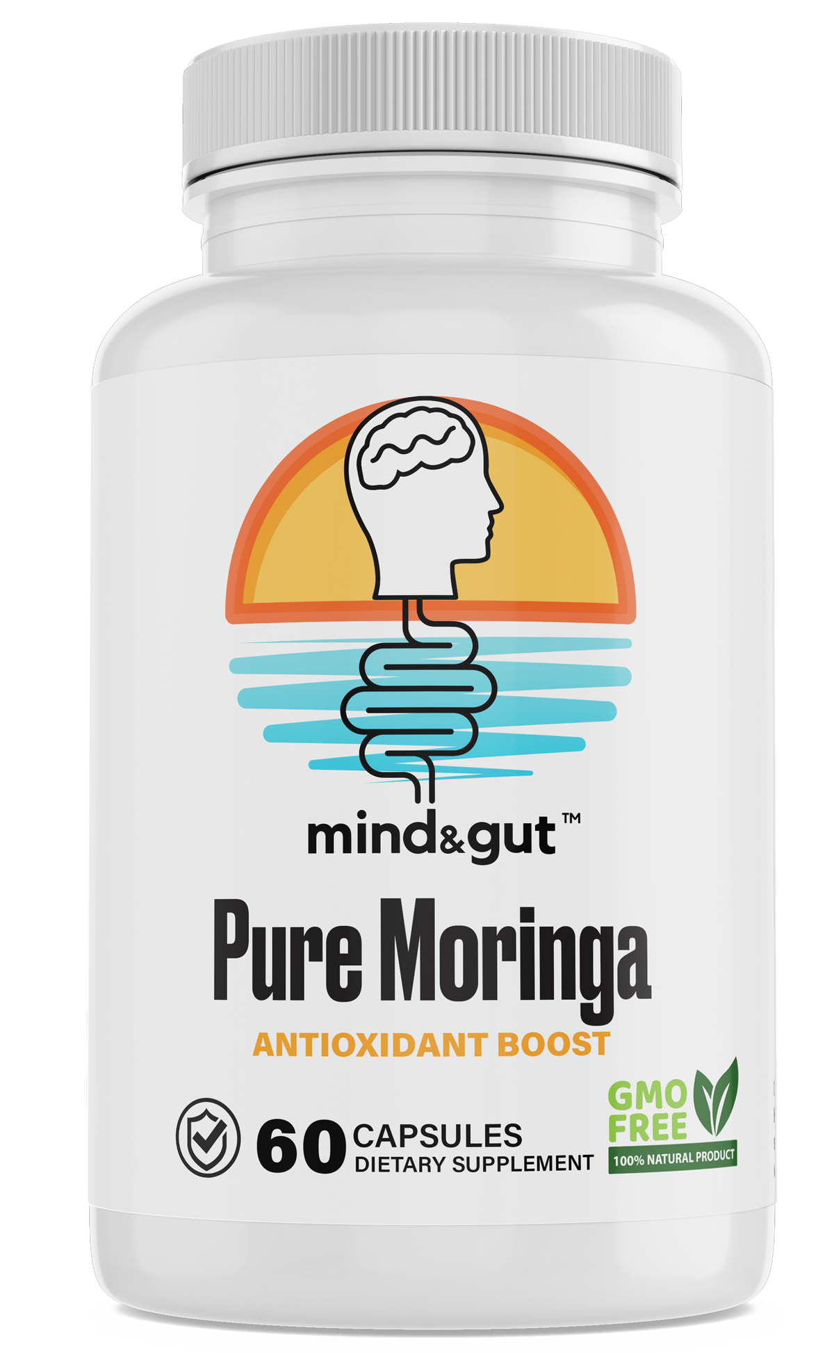 Moringa for cognitive health, antioxidant boost, and enhanced mental clarity.