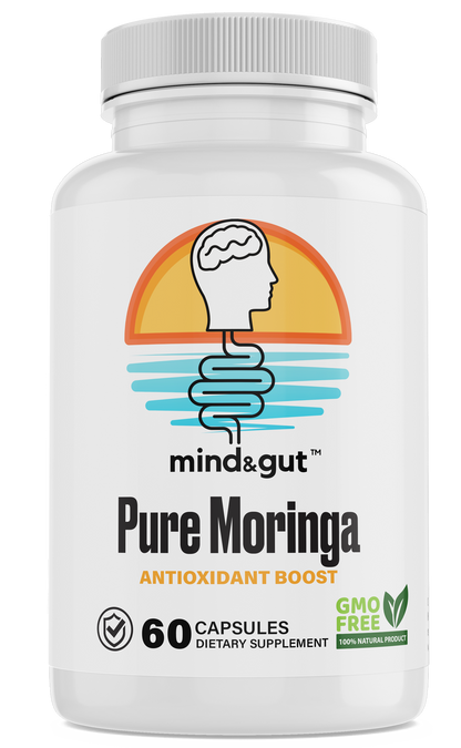Moringa for cognitive health, antioxidant boost, and enhanced mental clarity.