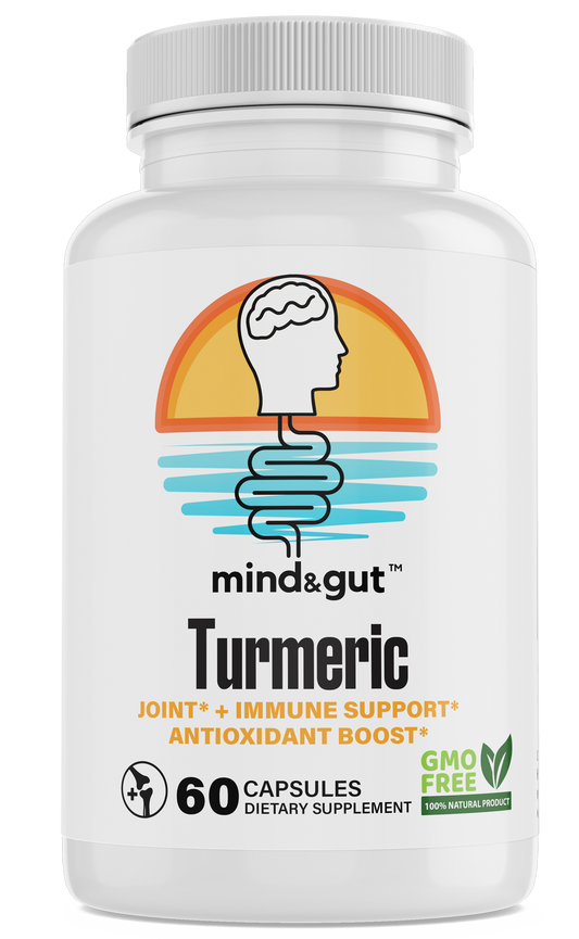 Turmeric Supplement supports joint health, immune system support, and antioxidant boost.