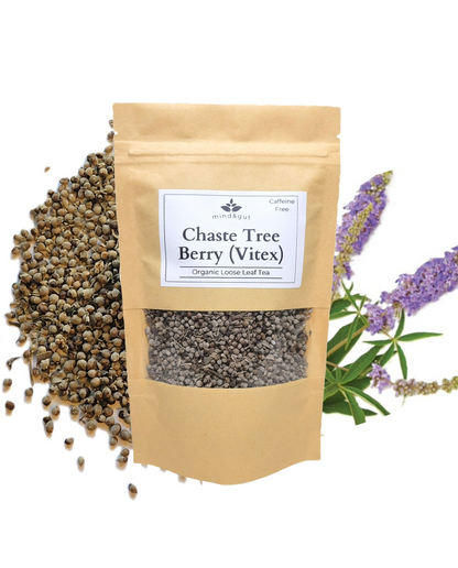 Chaste Tree Berry, Vitex, Whole, Organic